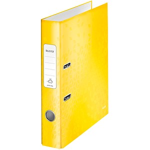LEITZ Ordner gelb Karton 5,0 cm DIN A4