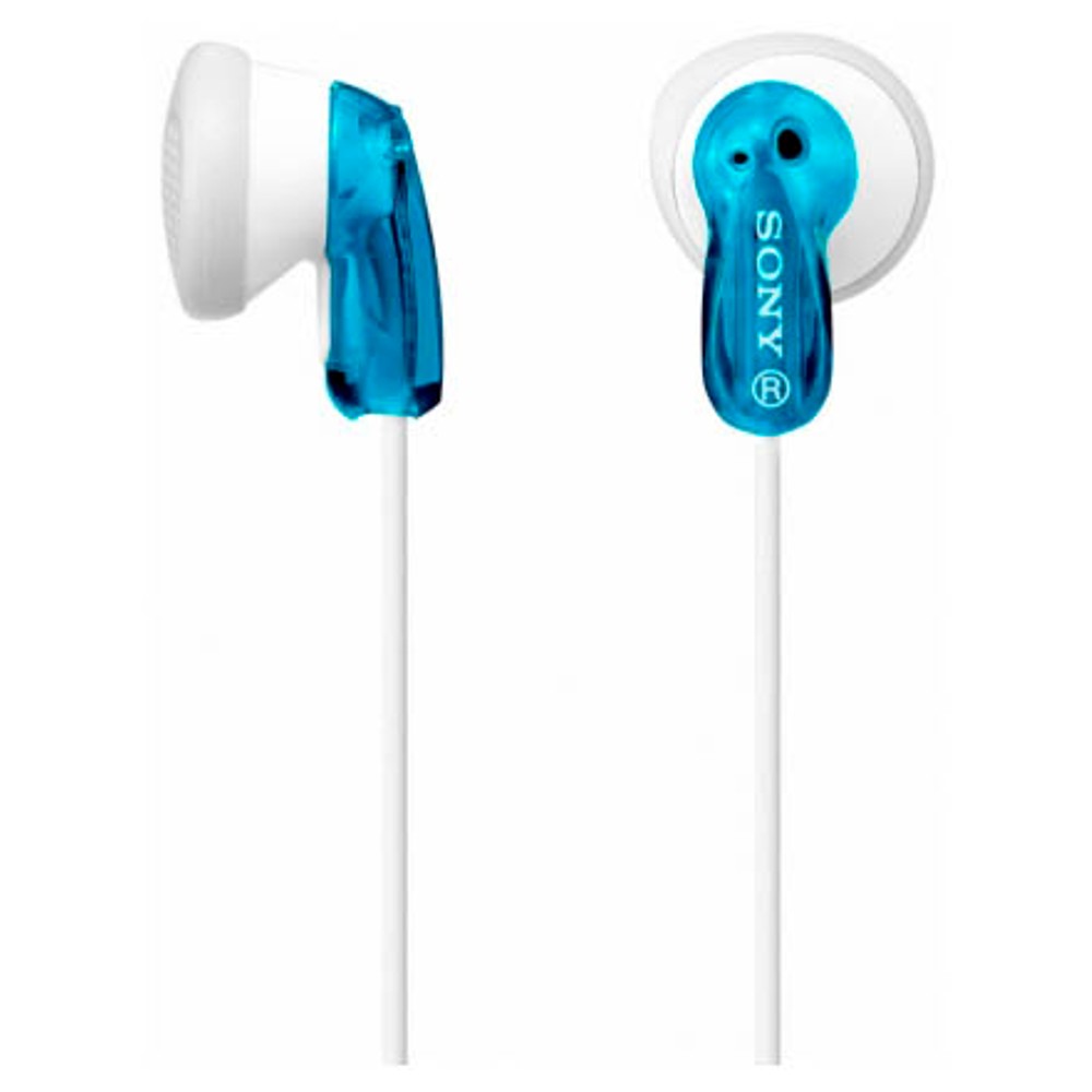 In-Ear-Kopfhörer SONY büroplus ++ MDR-E9LPL weiß blau,