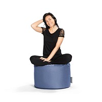 SITTING POINT DotCom büroplus ++ Sitzsack blau OUTSIDE