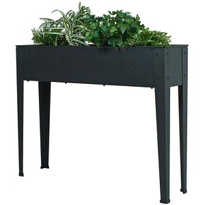 Garden Pleasure Hochbeet BEDELIA Metall anthrazit rechteckig 102,0 x 80,0 cm, 1 St.