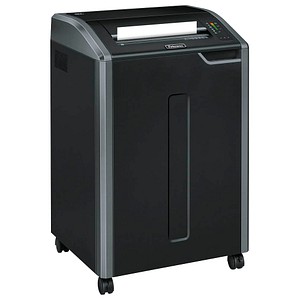 Fellowes Powershred 485Ci Aktenvernichter mit Partikelschnitt P-4, 4 x 30 mm, bis 30 Blatt, schwarz