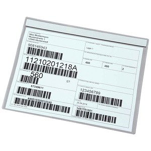 EICHNER Sichthüllen magnetisch DIN A4 quer transparent glatt, 50 St.