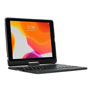 Targus VersaType Tablet-Tastatur schwarz geeignet für Apple iPad 7. Gen (2019), Apple iPad 8. Gen (2020), Apple iPad 9. 
