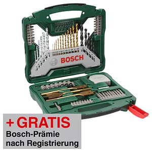 AKTION: BOSCH X-Line Bohrer- und Bit-Set, 70-teilig mit Prämie nach Registrierung