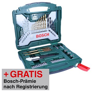 AKTION: BOSCH X-Line Bohrer- und Bit-Set, 50-teilig mit Prämie nach Registrierung