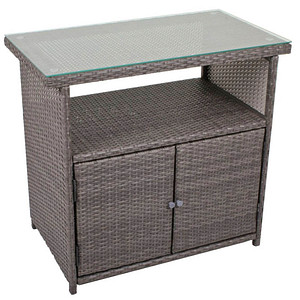 Garden Pleasure Kommode Padua, 970352 grau 90,0 x 50,0 x 84,0 cm