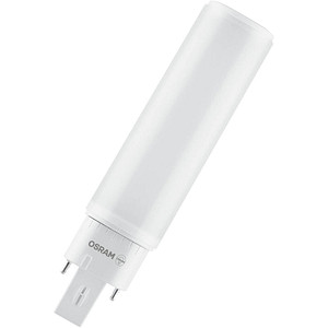 OSRAM LED-Lampe DULUX D18LED G24 d-2 7 W matt