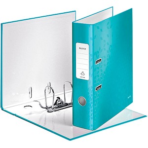 LEITZ WOW 1006 Ordner eisblau Karton 8,0 cm DIN A4 LEITZ WOW 1006 Ordner eisblau Karton 8,0 cm DIN A4