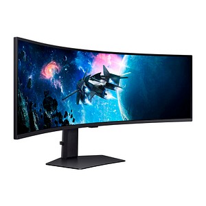 SAMSUNG Odyssey G95C Curved Monitor 124,5 cm (49,0 Zoll) schwarz