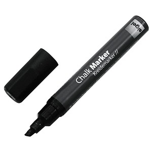 SIGEL Kreidemarker schwarz 1,0 - 5,0 mm, 1 St.