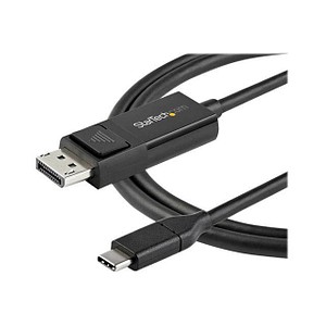 StarTech.com USB C/DisplayPort Kabel 2,0 m schwarz, 1 St.