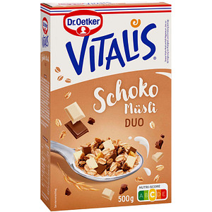 Dr.Oetker Vitalis Schoko-Duo Müsli 500,0 g