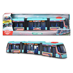 DICKIE Siemens City Tram Straßenbahn 203747016 Spielzeugeisenbahnen