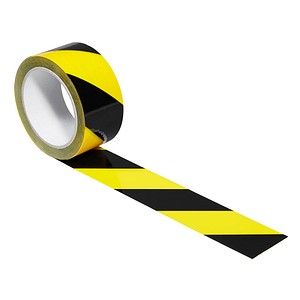 SUPRA Warnklebeband schwarz/gelb 50,0 mm x 66,0 m 1 Rolle