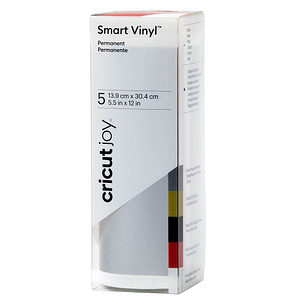cricut™ Joy Smart Vinyl matt Elegance Vinylfolie permanent 5 St. farbsortiert 13,9 x 30,4 cm,  5 St.