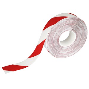 DURABLE Bodenmarkierungsband Duraline Strong 2 Colours rot, weiß 50,0 mm x 30,0 m