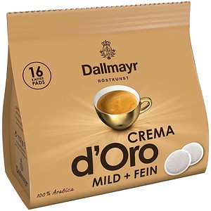 Dallmayr Crema d'Oro Kaffeepads 16 Pads Dallmayr Crema d'Oro Kaffeepads 16 Pads