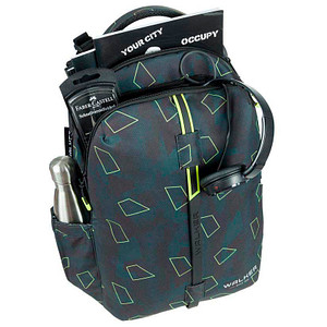 Walker Schulrucksack Elite 2.0 Green Polygon Kunstfaser grün