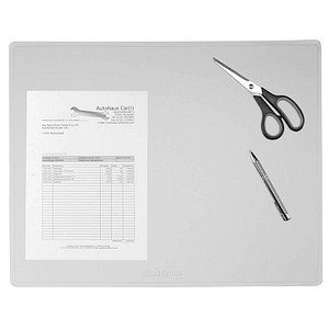 büroplus Schreibtischunterlage transparent Kunststoff 63,0 x 50,0 cm, 1 St.