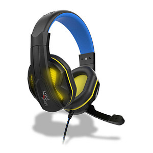 Steelplay HP-47 Gaming-Headset schwarz, blau
