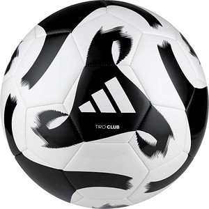 adidas Fußball Trio Club 2023 schwarz/weiß, Ø 22,0 cm, 1 St.