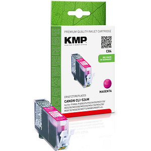 KMP C84  magenta Druckerpatrone kompatibel zu Canon CLI-526 M