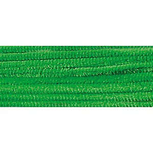 folia Pfeifenreiniger hellgrün Chenilledraht Ø 8,0 mm 10 St.