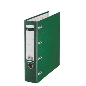 LEITZ Doppelordner grün Karton 7,5 cm