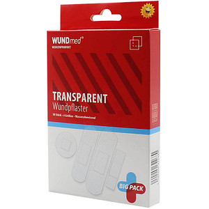 WUNDmed® Pflaster Transparent weiß, 50 St.