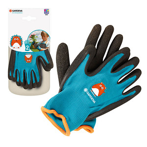 GARDENA unisex Gartenhandschuhe Kinder blau Größe Gr.2 (4-8 kg), 1 St.