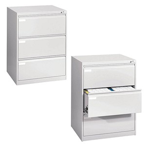 CP C 2000 Acurado Hängeregistraturschrank lichtgrau 3 Schubladen 78,7 x 59,0 x 104,5 cm