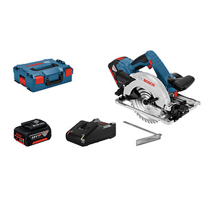 AKTION: BOSCH Professional GKS 18V-57 G Akku-Handkreissäge-Set 18,0 V, mit 2 Akkus mit Prämie nach Registrierung