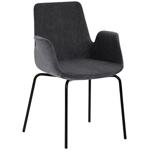 Mayer Besuchersessel myHELIOS anthrazit schwarz Stoff 58,0 x 59,0 x 87,0 cm, 1 St.