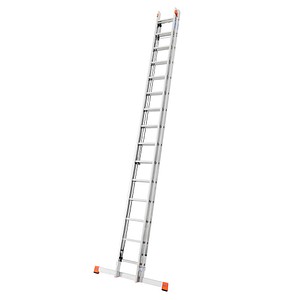 KRAUSE Schiebeleiter MONTO Robilo alu 30 Sprossen, H: 440,0 cm