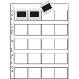 100 HERMA Fotosichthüllen Fotophan 5x5 cm glasklar glatt