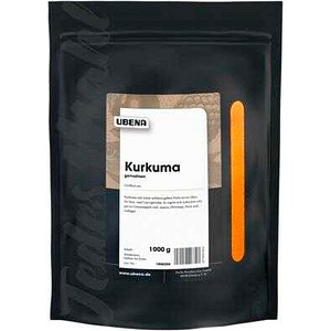 UBENA  Kurkuma gemahlen Gewürz, 1,0 kg