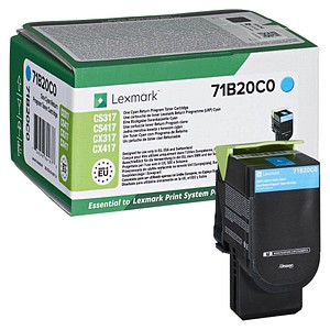 Lexmark 71B20C0 cyan Toner Lexmark 71B20C0 cyan Toner