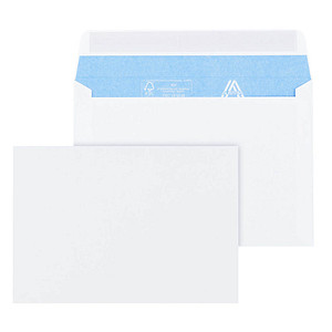 ÖKI Briefumschläge Prime DIN C6 ohne Fenster hochweiß haftklebend 500 St.