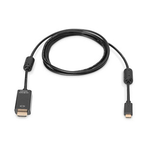 DIGITUS USB-C/HDMI Kabel AK-300330-050-S 5,0 m schwarz, 1 St.