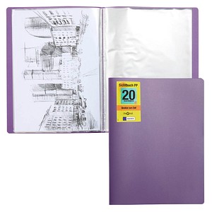 PAGNA School Sichtbuch DIN A4, 20 Hüllen lila, 1 St.