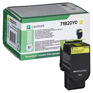 Lexmark 71B20Y0  gelb Toner