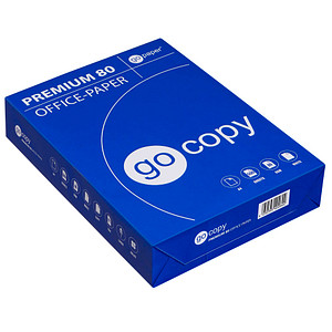 go copy Kopierpapier Premium 80 DIN A4 80 g/qm 500 Blatt