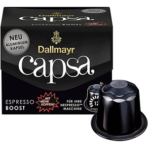 Dallmayr Capsa Espresso Boost Kaffeekapseln Robustabohnen 10 Portionen