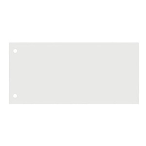 dots Trennstreifen weiß, 190 g/qm Karton 24,0 x 10,5 cm, 100 St.