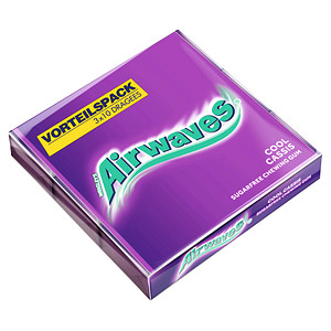 Airwaves COOL CASSIS Kaugummis 3 Pack á 10 St.