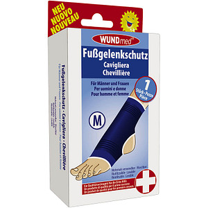 WUNDmed® Sprunggelenkbandage, Gr. M blau, 1 St.