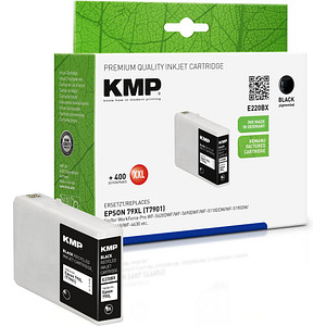 KMP E220BX schwarz Tintenpatrone ersetzt EPSON T7901XL KMP E220BX schwarz Tintenpatrone ersetzt EPSON T7901XL
