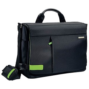 LEITZ Laptoptasche Complete 15.6" Messenger Smart Traveller Kunstfaser schwarz 60190095 bis 39,6 cm (15,6 Zoll)