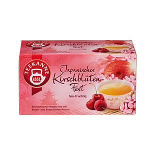 TEEKANNE Japanisches Kirschblütenfest Tee 20 Portionen