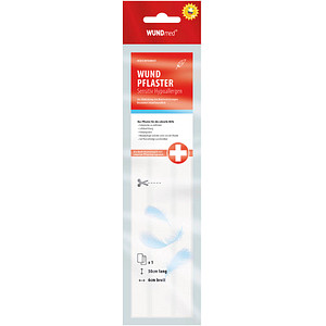 WUNDmed® Pflaster Sensitiv-Hypoallergen weiß 6,0 cm x 0,5 m, 1 St.